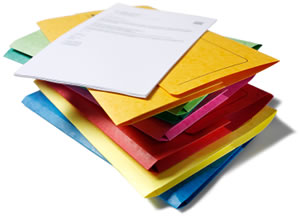 files and documents for storage